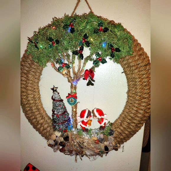 Lucky Christmas tree of life